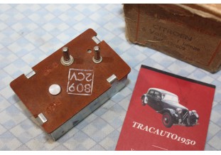 CLIGNOTEUR KLAXON 6V 1L 15/18W 2 BORNES...CITROEN 2CV