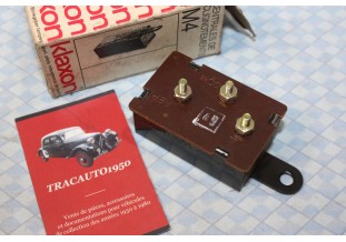 CLIGNOTEUR KLAXON M4 UNIVERSEL 6V 2L 3 BORNES...AUTOS DIVERSES