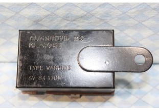 CLIGNOTEUR WARNING KLAXON M4 6V 84/130W 2 BORNES...AUTOS DIVERSES