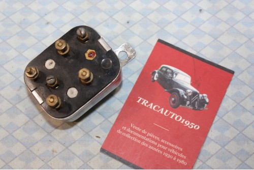 THERMO RELAIS CLIGNOTEUR SCINTEX TRX 4B 6V 4 BORNES...RENAULT 4CV DAUPHINE