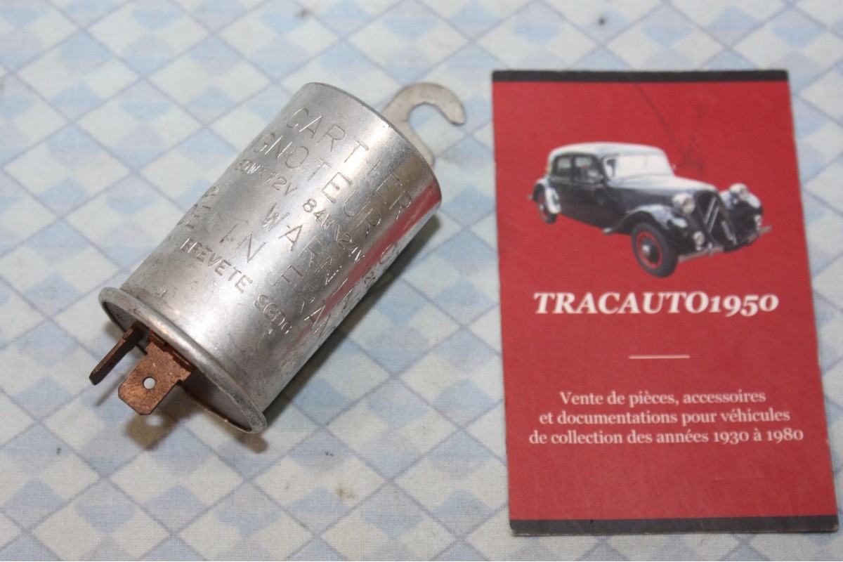 CENTRALE CLIGNOTANTE CARTIER CT6 6/12/24V 60/84/120W 2 BORNES...AUTOS DIVERSES