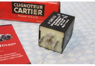 CENTRALE CLIGNOTANTE ELECTRONIQUE CARTIER 12V 42/46/92W 4 BORNES...AUTOS DIVERSES