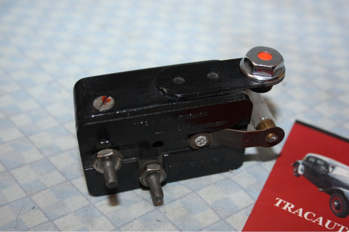 CLIGNOTEUR KLAXON AVEC VOYANT 6V 1L 2 BORNES...AUTOS DIVERSES