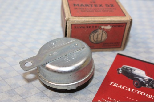 RELAIS CLIGNOTANT MARCHAL MARTEX 52 6V 5A 35W 4 BORNES...AUTOS DIVERSES