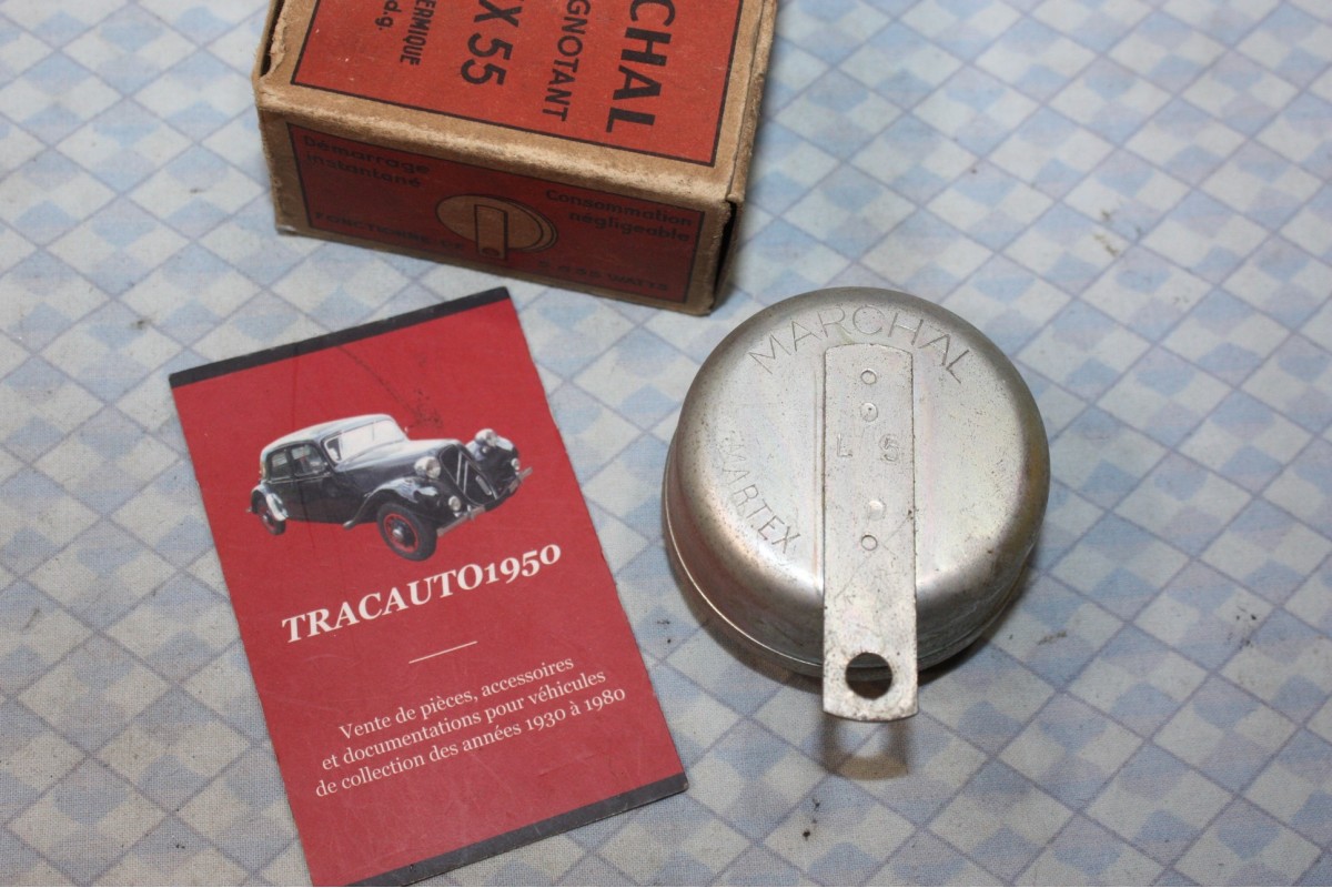 RELAIS CLIGNOTANT MARCHAL MARTEX 55 6V 5A 55W 4 BORNES...AUTOS DIVERSES