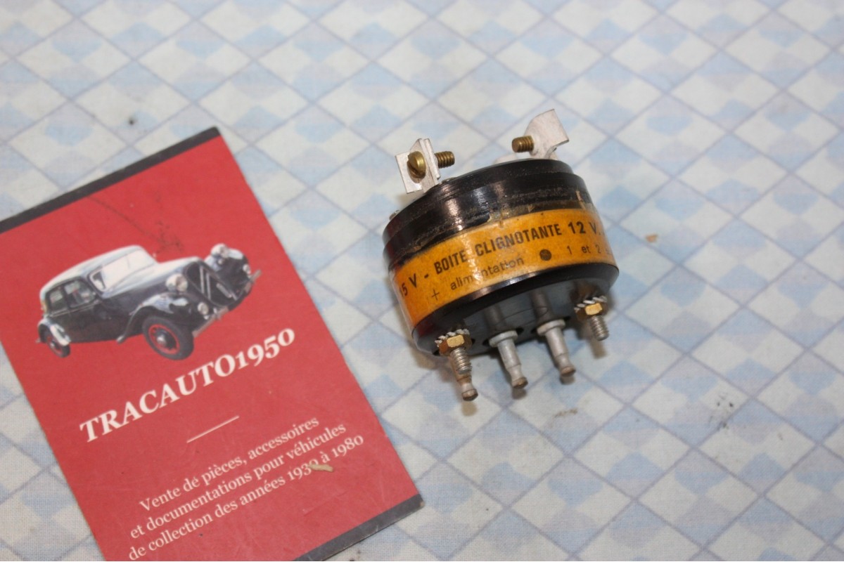BOITE CLIGNOTANTE Z15V 12V 15/30W 3 BORNES...PEUGEOT DIVERS