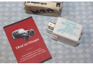 CENTRALE CLIGNOTANTE FLASCHER GP 38610M 12V 3 BORNES...AUTOS DIVERSES