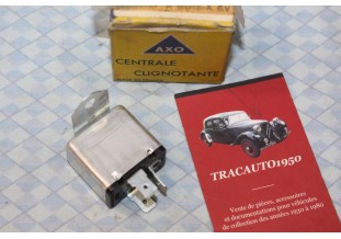 CENTRALE CLIGNOTANTE AXO A8012A 6V 21W 3 BORNES...AUTOS DIVERSES