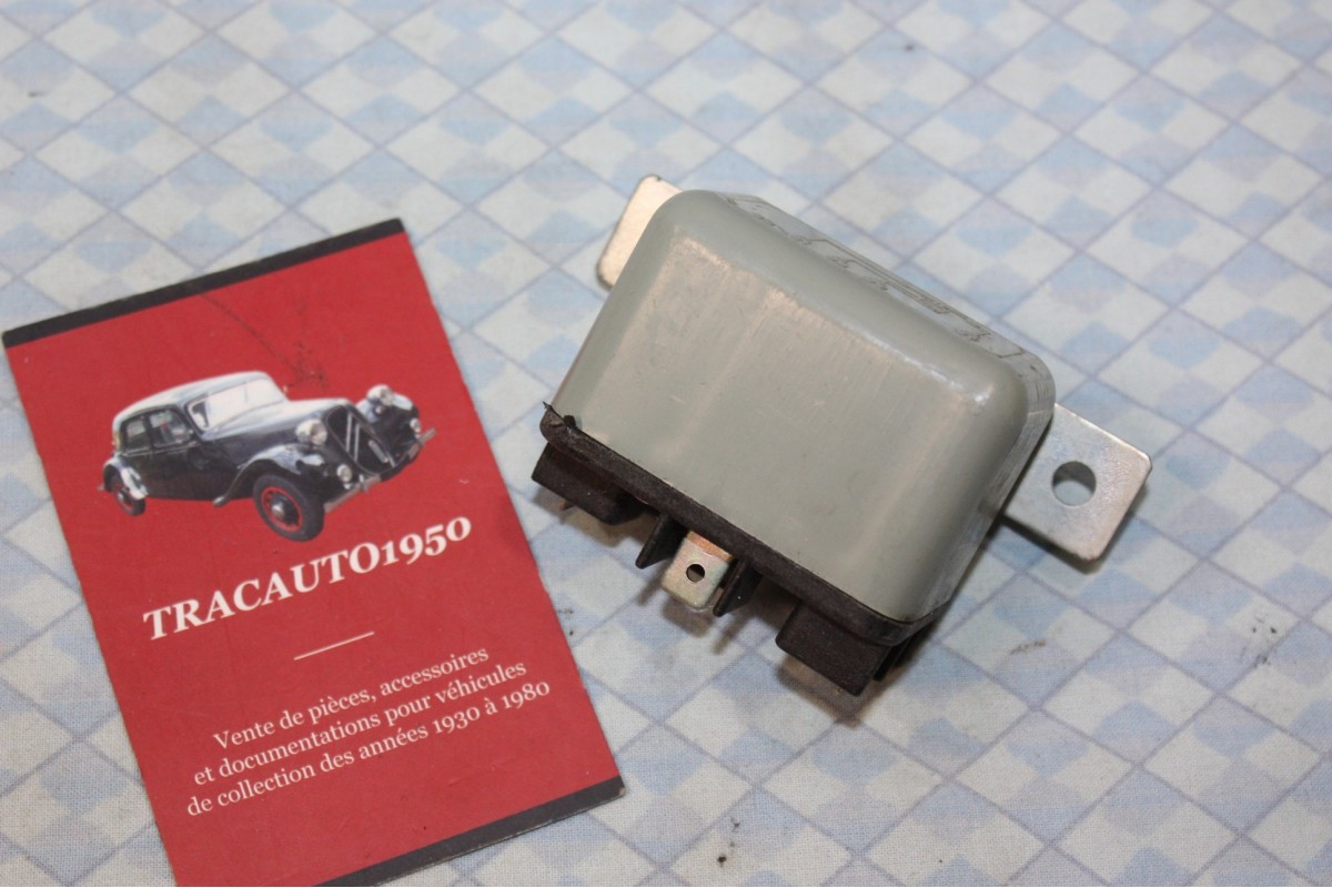 RELAIS SOPARTEX UNIVERSEL 12V 15AMP 4 BORNES KLAXON/FEUX...AUTOS DIVERSES
