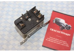 RELAIS SOPARTEX UNIVERSEL 6V 15AMP 4 BORNES KLAXON/FEUX...AUTOS DIVERSES