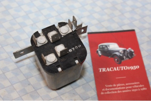 RELAIS MOTO-VENTILATEUR CARTIER 90 12V 6 BORNES...RENAULT R16