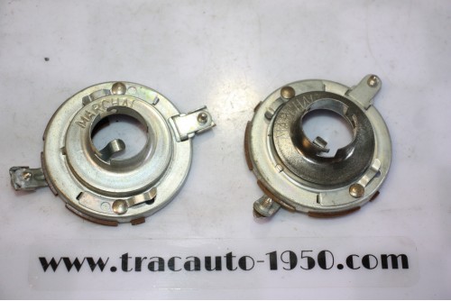 2 PORTES AMPOULES SEV MARCHAL 15096 Ø/42MM...AUTOS DIVERS COLLECTIONS ANCIENNES