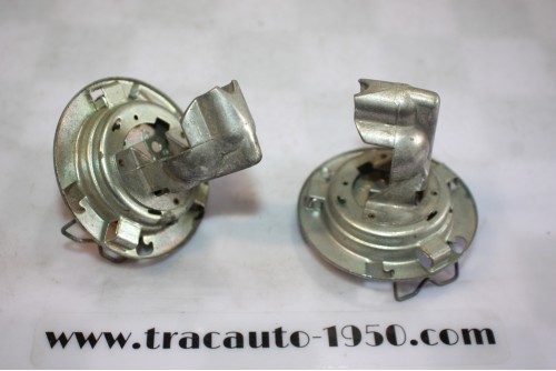 PAIRE DE PORTES AMPOULES H1 CIBIE 60800880 Ø/40mm...AUTOS ANCIENNES DIVERS