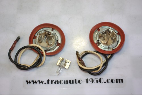 PAIRE DE PORTES AMPOULES H2 55W SEV MARCHAL...AUTOS ANCIENNES DIVERS