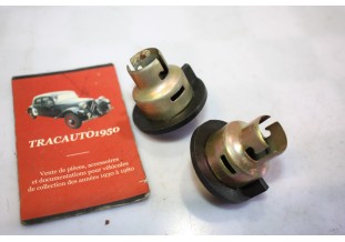 2 CONNECTEURS DE FEUX ARRIERES CLIGNOTANTS...CITROEN AMI 6