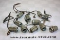 11 PORTES AMPOULES D'ECLAIRAGE DE COMPTEUR JAEGER...RENAULT 4CV DAUPHINE