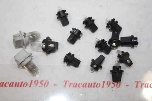 LOT DE LAMPES D'ECLAIRAGE DE  TABLEAU DE BORD JAEGER...PEUGEOT DIV...
