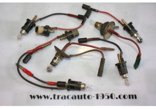 8 PORTES AMPOULES DE VEILLEUSE DE PHARE CIBIE...CITROEN 2CV