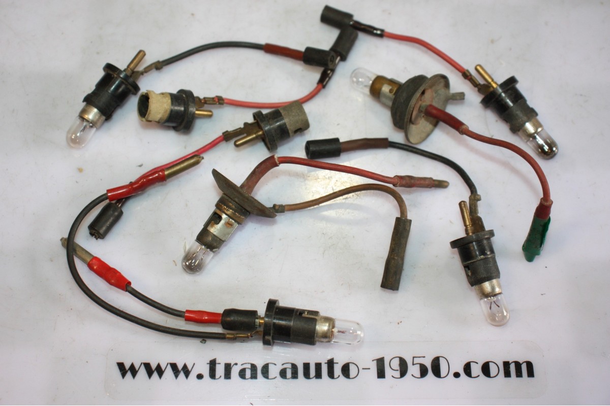 8 PORTES AMPOULES DE VEILLEUSE DE PHARE CIBIE...CITROEN 2CV