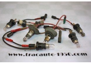 8 PORTES AMPOULES DE VEILLEUSE DE PHARE CIBIE...CITROEN 2CV