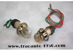 2 PORTES AMPOULES DE FEUX AV/AR LUCAS...AUSTIN ROVER FORD