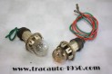 2 PORTES AMPOULES DE FEUX AV/AR LUCAS...AUSTIN ROVER FORD