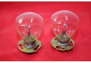 2 AMPOULES CODE/PHARE 6V 50/50B MAZDA...MOTOS VELOMOTEURS ANCIENS