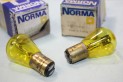 2 AMPOULES CODE/PHARE 6V 15/15W BA15D NORMA 2125...MOTOS VELOMOTEURS ANCIENS