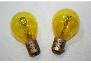 2 AMPOULES CODE/PHARE 6V 36/36W BA15D CLOVIS 20...AUTOS ANCIENNES