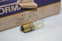 BOITE DE 10 AMPOULES TEMOINS 6V 4W BA9S NORMA/PHILIPS...AUTOS MOTOS ANCIENNES