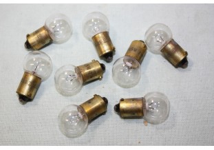 LOT DE 8 AMPOULES TEMOINS 6V 1.5W BA9S NORMA 1504...AUTOS MOTOS ANCIENNES