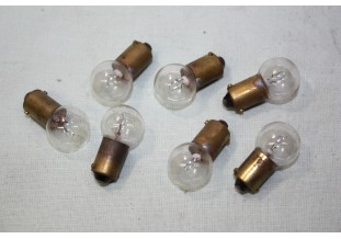 LOT DE 7 AMPOULES TEMOINS 6V 0.2A BA9S NORMA 1505...AUTOS MOTOS ANCIENNES