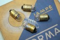 LOT DE 4 AMPOULES TEMOINS 6V 0.23A BA9S NORMA 1505...AUTOS MOTOS ANCIENNES