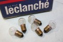 5 AMPOULES DE FEUX AR 6V 1.8W E10 LECLANCHE 173...VELOS CYCLOMOTEURS ANCIENS