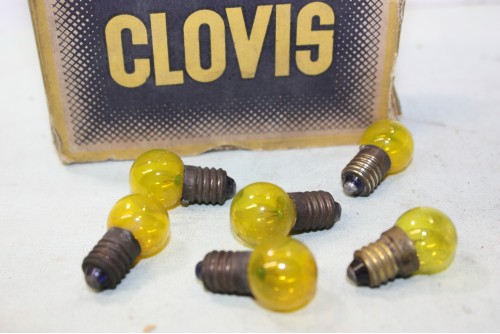 6 AMPOULES DE FEUX AR 6V 0,35W E10 CLOVIS A85...VELOS CYCLOMOTEURS ANCIENS