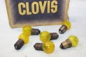 6 AMPOULES DE FEUX AR 6V 0,35W E10 CLOVIS A85...VELOS CYCLOMOTEURS ANCIENS