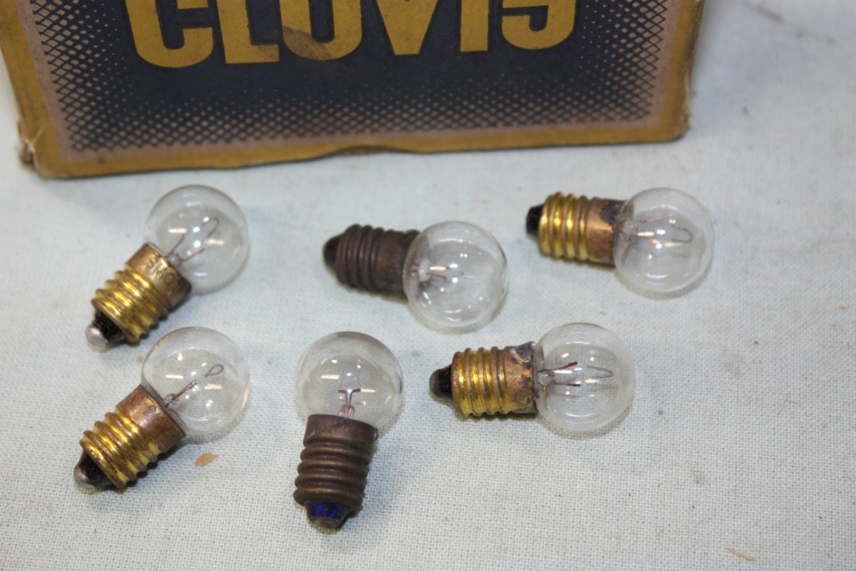 6 AMPOULES DE FEUX AR 12V 0,5W E10 CLOVIS A86...VELOS CYCLOMOTEURS ANCIENS