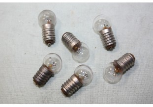 6 AMPOULES DE FEUX AR 6V 0,35A E10 SULLY...VELOS CYCLOMOTEURS ANCIENS