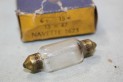 5 AMPOULES NAVETTES 6V 15W L/42 NORMA 1623...AUTOS MOTOS ANCIENNES