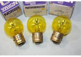 3 AMPOULES NORMA 1107 12V 36/45W BA21D 3 ERGOTS...AUTOS ANCIENNES DIVERSES