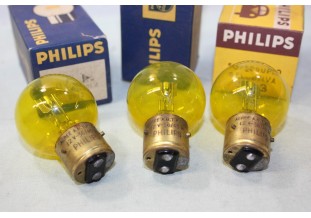 3 AMPOULES NORMA 1107 12V 36/45W BA21D 3 ERGOTS...AUTOS ANCIENNES DIVERSES