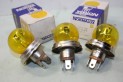 3 AMPOULES CODE/PHARE 12V 45/40W CE P45T NORMA 103...AUTOS DIVERS