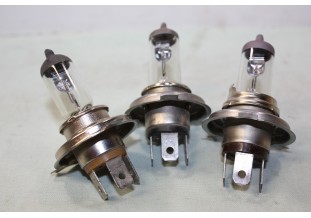 3 AMPOULES DE PHARES 12V 60/55W H4 IODE NORMA 413...AUTOS ANCIENNES DIVERSES