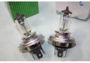 2 AMPOULES DE PHARES 12V 60/55W H4 IODE NORMA 413...AUTOS ANCIENNES DIVERSES