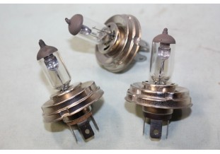 3 AMPOULES DE PHARES 12V 60/55W H4 IODE...AUTOS ANCIENNES DIVERSES
