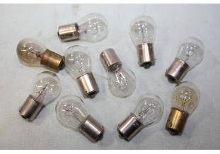 10 LAMPES STOP 12V 21W BA15D DIVERS...AUTOS ANCIENNES DIVERS