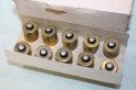 BOITE DE 10 LAMPES GRAISSEURS 12V 2,5V 0,85A BA15 S MAZDA...AUTOS ANCIENNES DIVERS