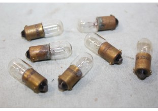 7 LAMPES TEMOINS 12V 4W BA9S NORMA 1527...AUTOS ANCIENNES DIVERSES