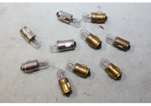 10 LAMPES TEMOINS 12V 2W BA7S MAZDA...AUTOS ANCIENNES DIVERSES
