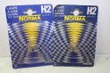 2 AMPOULES HALOGENES 12V H2 55W NORMA 50017...AUTOS DIVERS